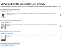 Tablet Screenshot of comunidadbiblica.blogspot.com