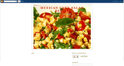 Desktop Screenshot of mexicancornsaladrecipe.blogspot.com