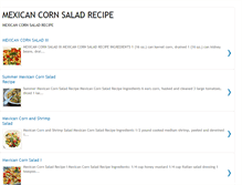 Tablet Screenshot of mexicancornsaladrecipe.blogspot.com