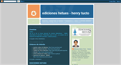 Desktop Screenshot of henrytucto.blogspot.com