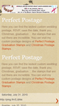 Mobile Screenshot of perfectpostage.blogspot.com