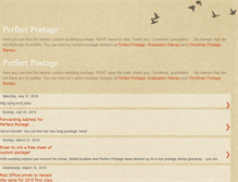 Tablet Screenshot of perfectpostage.blogspot.com