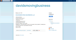 Desktop Screenshot of davidsmovingbusiness.blogspot.com