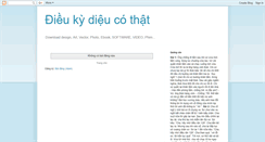 Desktop Screenshot of dieukydieucothat.blogspot.com