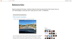 Desktop Screenshot of bobolowisko.blogspot.com