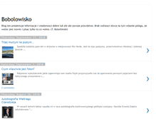 Tablet Screenshot of bobolowisko.blogspot.com
