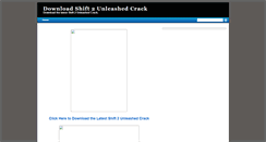 Desktop Screenshot of latestshift2crack.blogspot.com