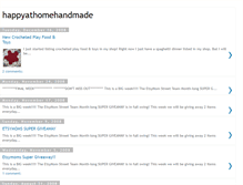 Tablet Screenshot of happyathomehandmade.blogspot.com