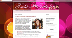 Desktop Screenshot of fashionmefabulousinfo.blogspot.com
