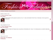 Tablet Screenshot of fashionmefabulousinfo.blogspot.com