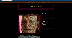 Desktop Screenshot of inkandgun.blogspot.com