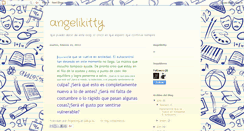 Desktop Screenshot of angelikitty.blogspot.com