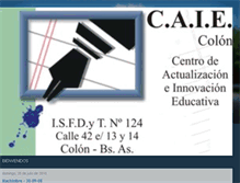 Tablet Screenshot of caiecolonbsas.blogspot.com