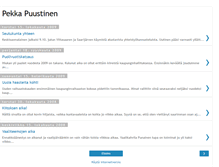 Tablet Screenshot of pekkapuustinen.blogspot.com