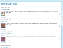 Tablet Screenshot of bettybusbyblog.blogspot.com