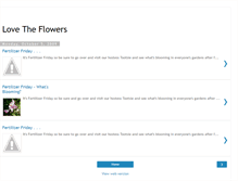 Tablet Screenshot of love-the-flowers.blogspot.com
