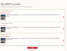 Tablet Screenshot of buy-mdpv-powder.blogspot.com