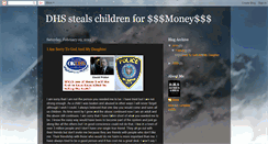 Desktop Screenshot of dhsstealschildrenformoney.blogspot.com