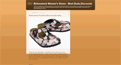 Desktop Screenshot of cheap-birkenstock-womens-shoes.blogspot.com