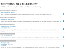 Tablet Screenshot of foxrockfolkclubproject.blogspot.com