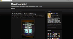 Desktop Screenshot of marathonmaniacmitch.blogspot.com