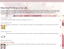 Tablet Screenshot of machineknittingismylife.blogspot.com