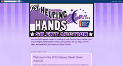 Desktop Screenshot of csirelayforlife.blogspot.com