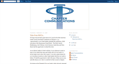 Desktop Screenshot of chaptercommunications.blogspot.com