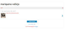 Tablet Screenshot of mariquenavallejo.blogspot.com