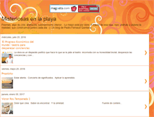 Tablet Screenshot of misteriosasenlaplaya.blogspot.com