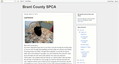 Desktop Screenshot of brantcountyspca.blogspot.com