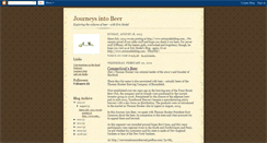 Desktop Screenshot of journeysintobeer.blogspot.com