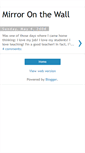Mobile Screenshot of mirroronthe.blogspot.com