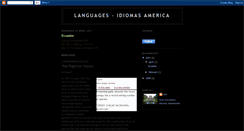 Desktop Screenshot of language-idioma.blogspot.com