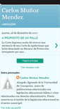 Mobile Screenshot of abogadocarlosmunoz.blogspot.com