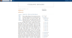 Desktop Screenshot of interesujace-ksiazki12140.blogspot.com