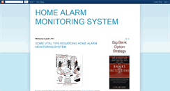 Desktop Screenshot of alarmonitoringsystemtips.blogspot.com