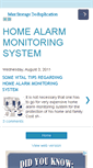 Mobile Screenshot of alarmonitoringsystemtips.blogspot.com