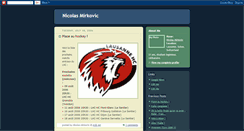Desktop Screenshot of nicolasmirkovic.blogspot.com