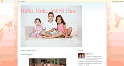 Desktop Screenshot of helloholanihao.blogspot.com