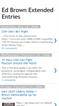 Mobile Screenshot of edbrownextendedentries.blogspot.com