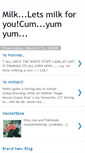 Mobile Screenshot of milkforyou.blogspot.com