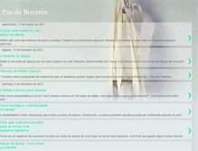 Tablet Screenshot of mary-balletclassico.blogspot.com