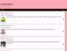 Tablet Screenshot of confectionscakes.blogspot.com