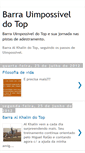 Mobile Screenshot of barrauimpossiveldotop.blogspot.com