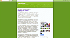 Desktop Screenshot of galileosrl.blogspot.com