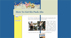 Desktop Screenshot of how-to-getsixpackabs.blogspot.com