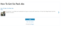 Tablet Screenshot of how-to-getsixpackabs.blogspot.com