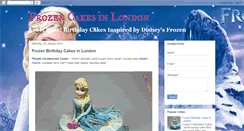 Desktop Screenshot of frozen-cakes-london.blogspot.com