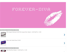 Tablet Screenshot of forever-diva.blogspot.com